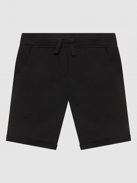 Pantalones Cortos Nio Azul Oscuro Guess