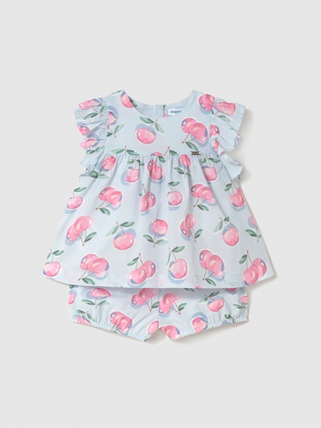 Conjuntos Menina Conj. Bermuda Total Look Mayoral