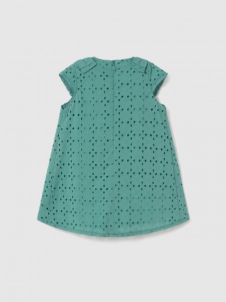 Menina Vestido Perfurado Mayoral