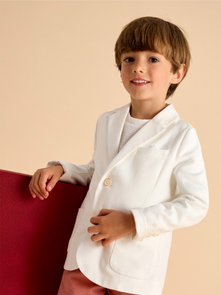 Blazer Menino Blazer Linho Suiting Mayoral