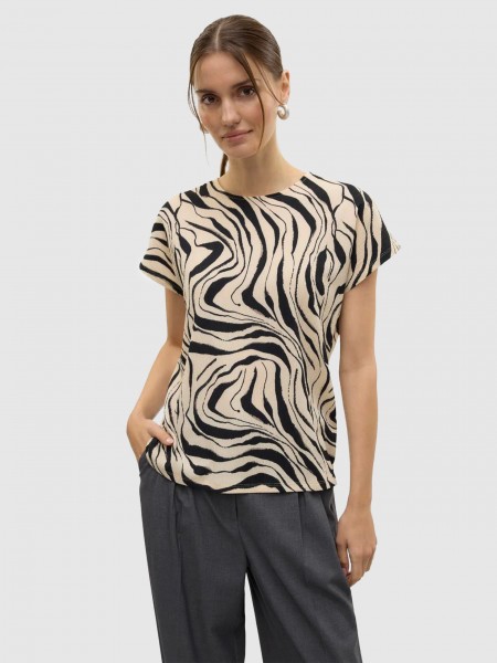 T-Shirt Woman Print Vero Moda