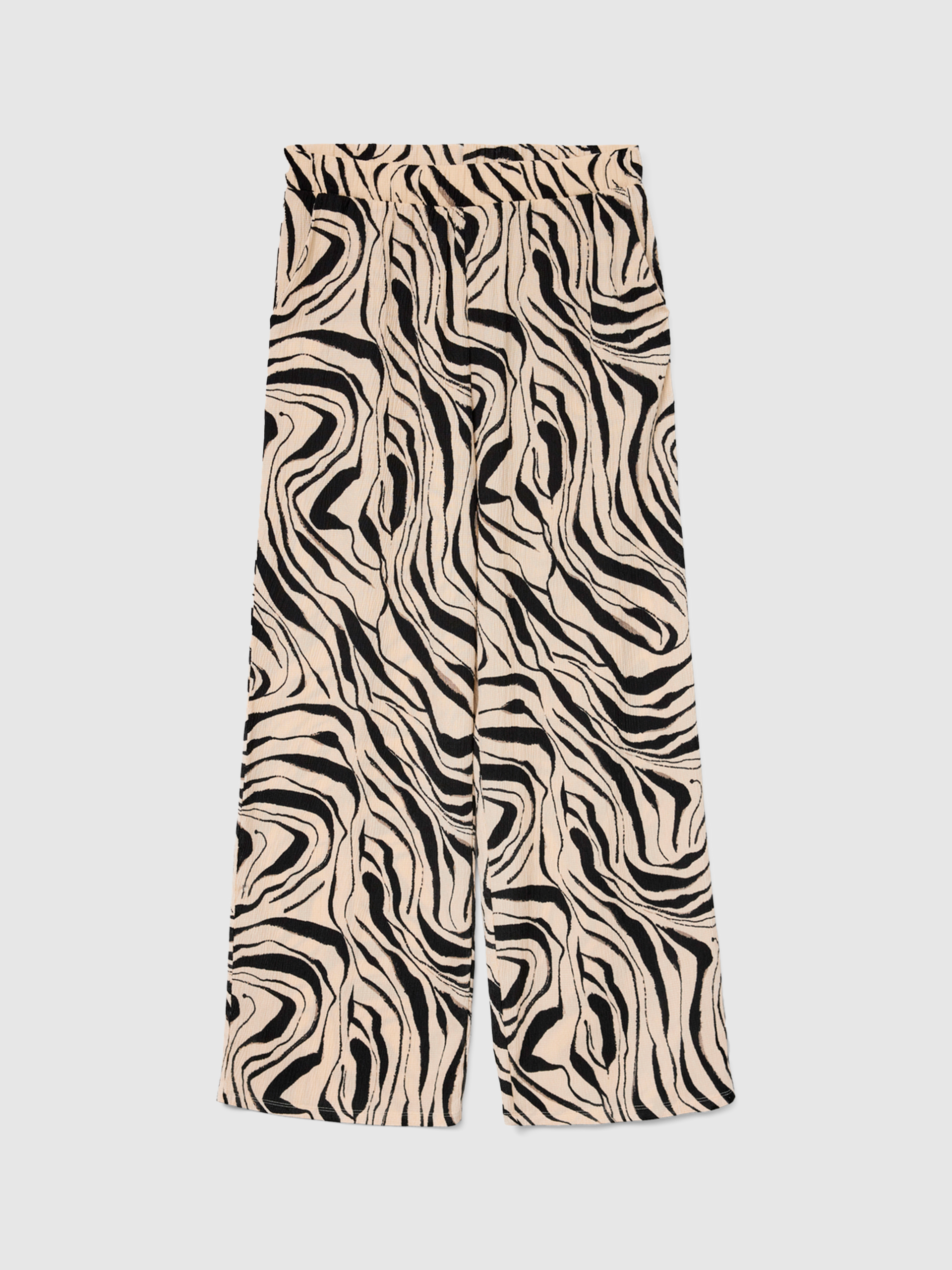Calca Mulher Vmpoet Hw Loose Pant Jrs Ga Boo Vero Moda