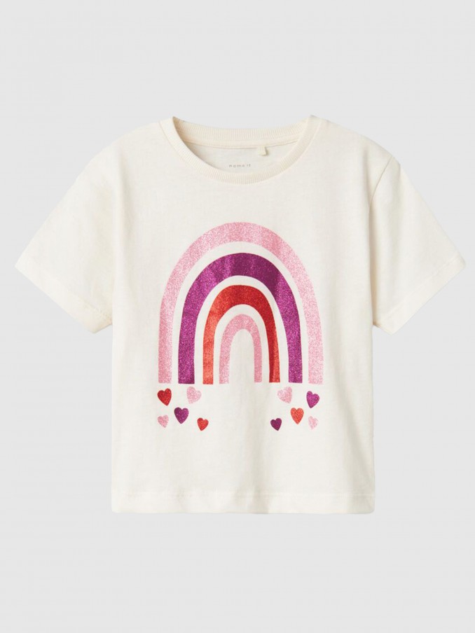 T-Shirt Menina Nmfbetria Ss Nreg Top Pb Name It