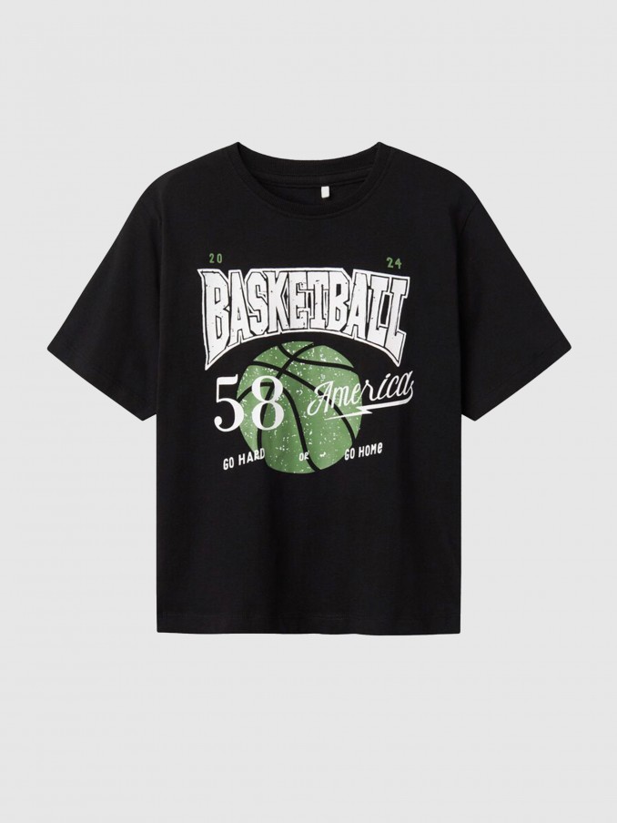T-Shirt Boy Black Name It