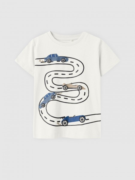 T-Shirt Menino Nmmborris Ss Top Box Name It