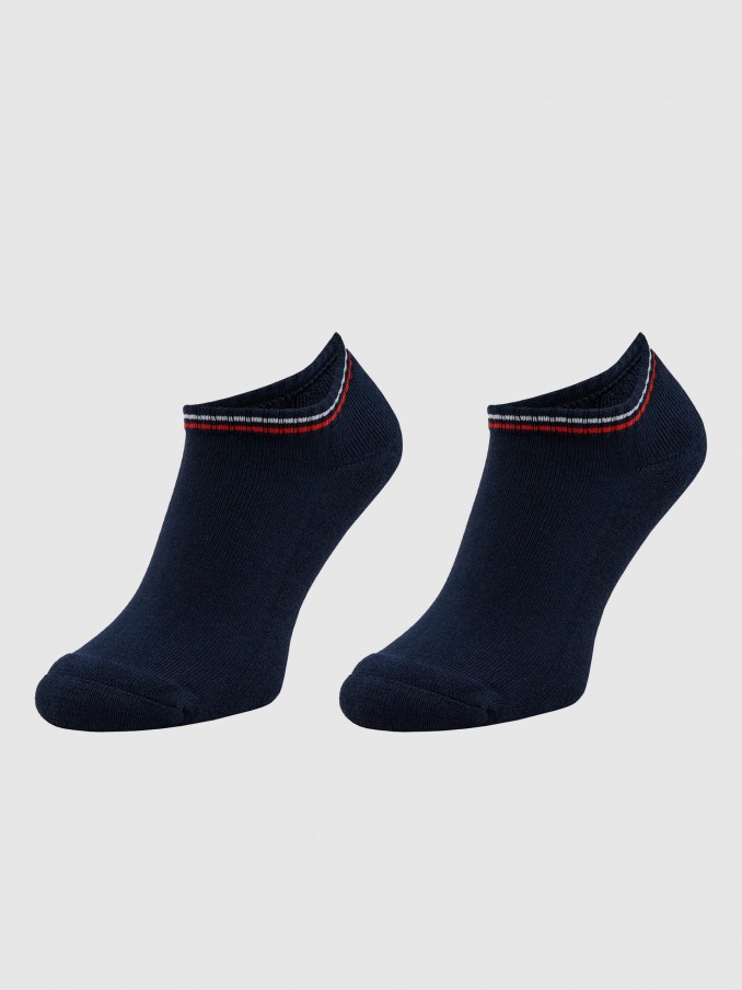 Meias Iconic Sneaker 2P Tommy Jeans