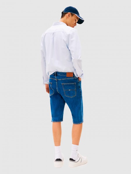 Pantalones Cortos Hombre Tommy Jeans