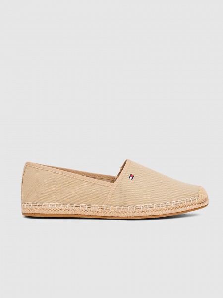 Mulher Flag Canvas Espadrille Tommy Jeans