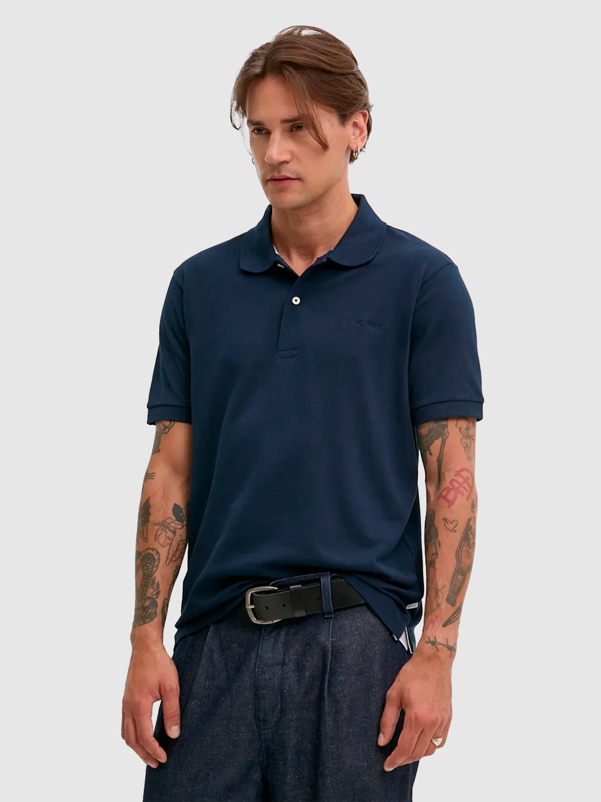 Polo Shirt Man Guess Jeans