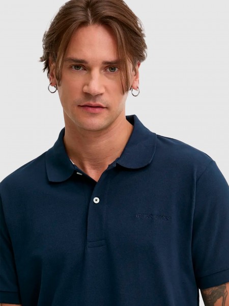 Polo Shirt Man Guess Jeans
