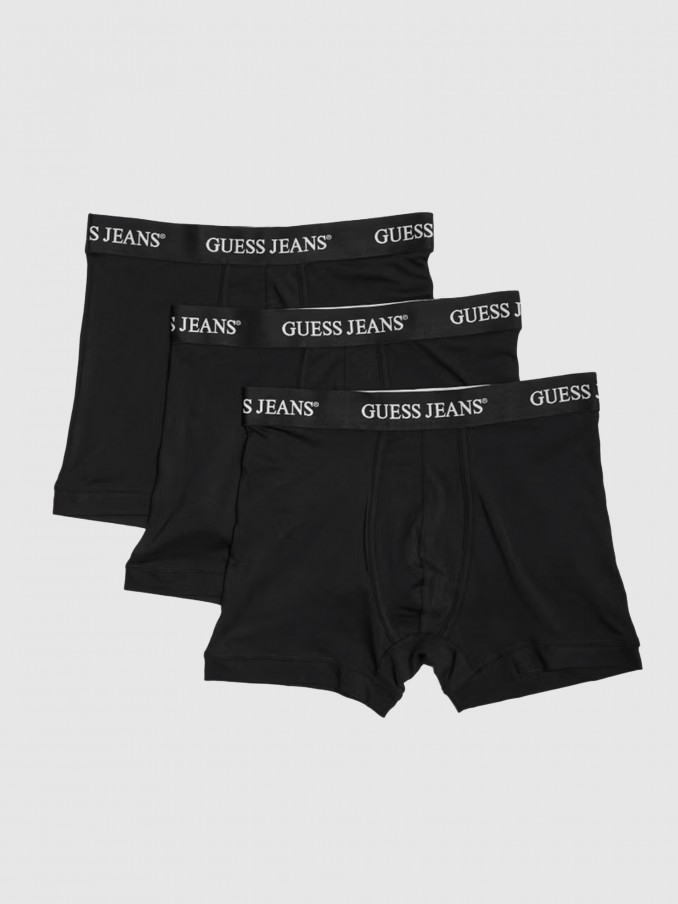 Calzoncillos Hombre Negro Guess Jeans