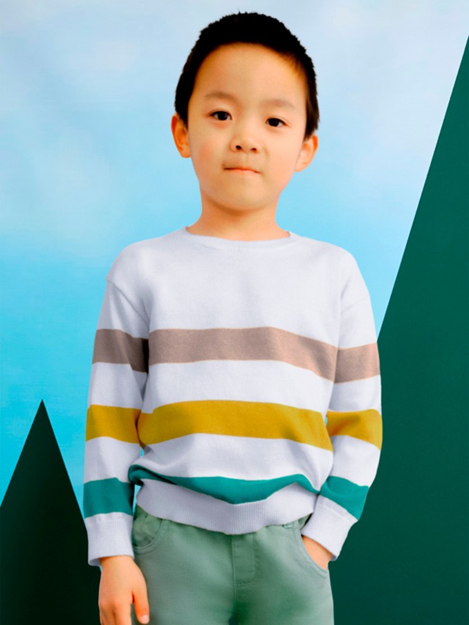 Sueter Niño Crema Mayoral