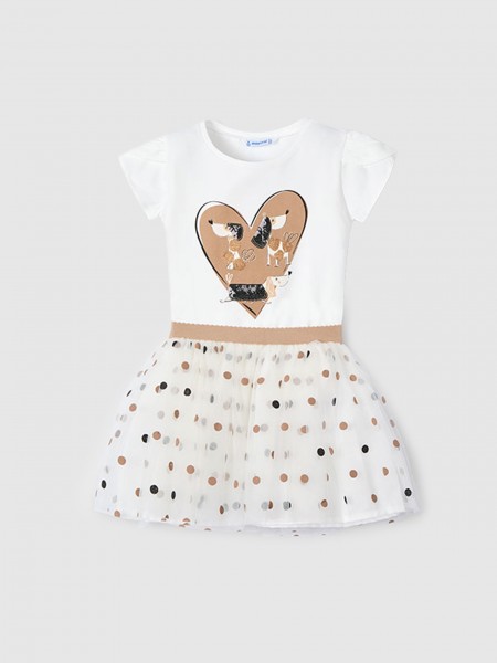 Vestido Nia Crema Mayoral