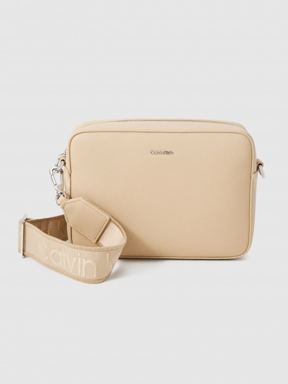 Shoulder Bags Woman Calvin Klein Beige Mellmak