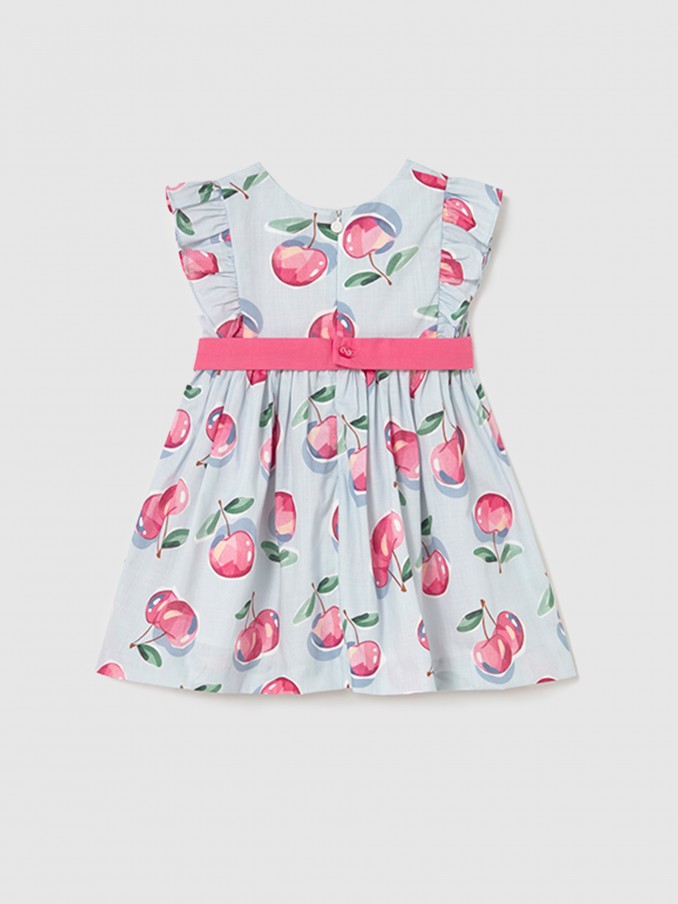 Dress Baby Girl Blue Mayoral