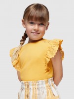 T-Shirt Girl Yellow Mayoral T-Shirt Girl Yellow Mayoral