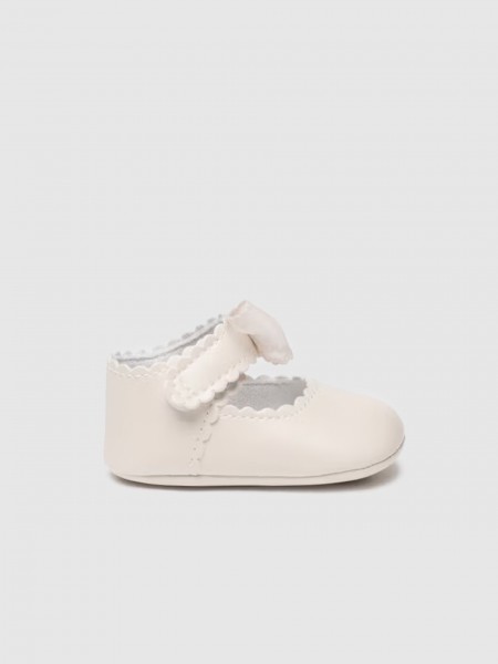 Zapatos Bebe Nia Crema Mayoral