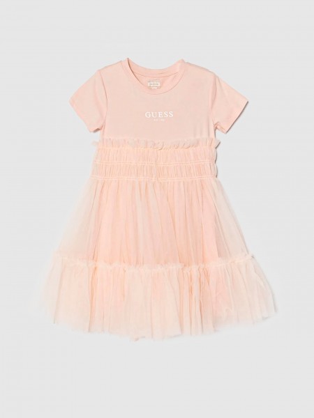 Vestido Beb� Menina Jersey Guess