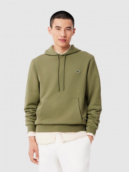 Jumper Man Green Lacoste
