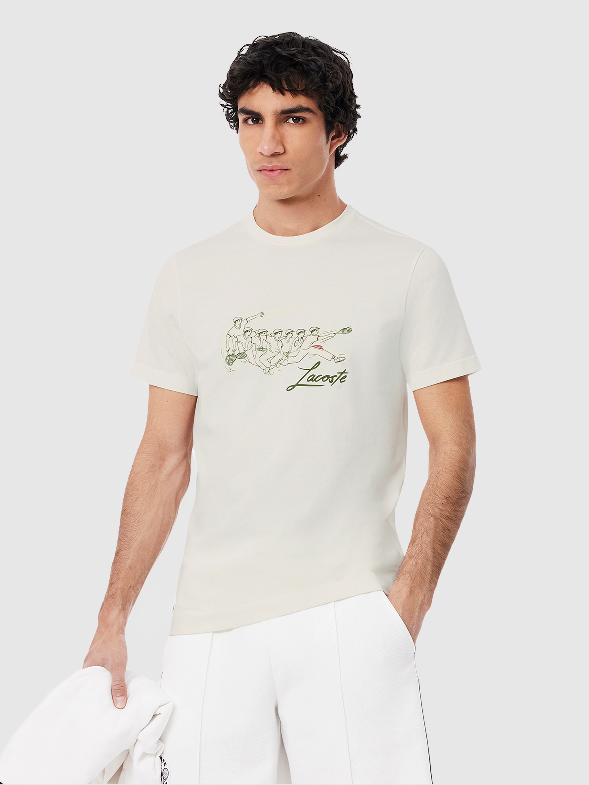 Camiseta Hombre Lacoste