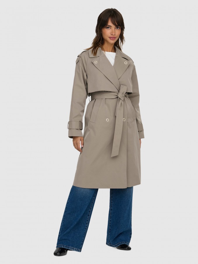 Casaco Mulher Onlsaga Trenchcoat Cc Otw Only
