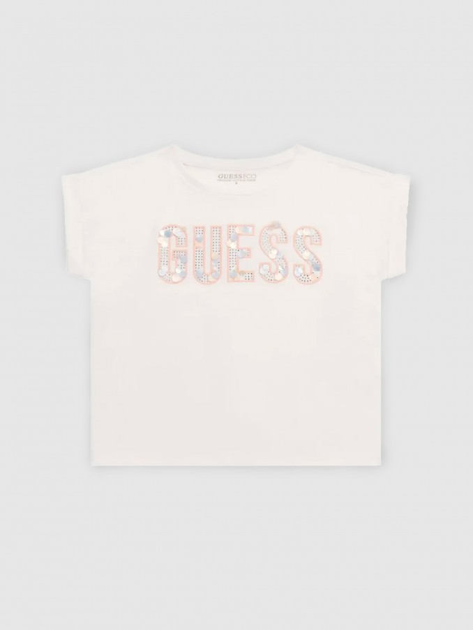 T-Shirt Menina Midi Ss T-Shirt Guess Kids