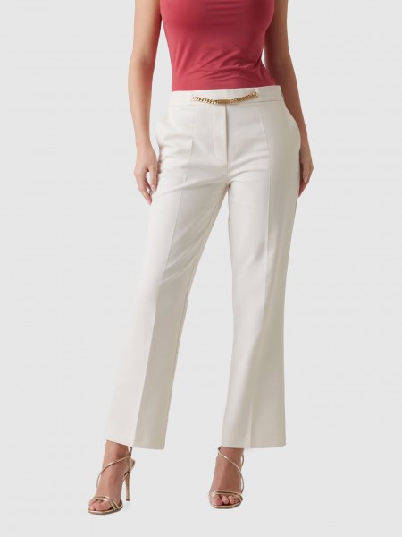 Pants Woman Cream Marciano