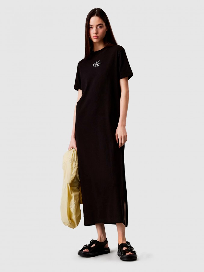 Dress Woman Black Calvin Klein