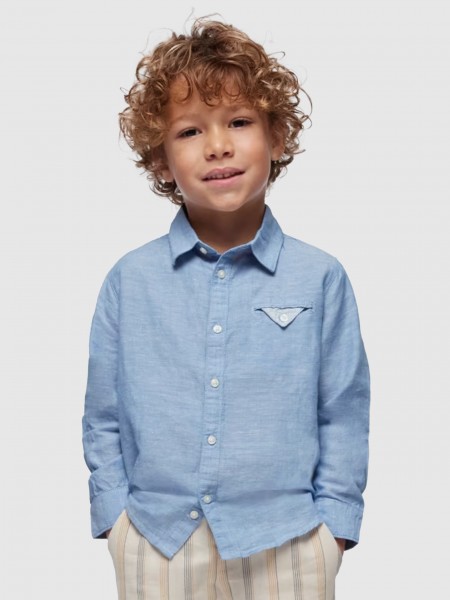 Shirt Boy Blue Mayoral
