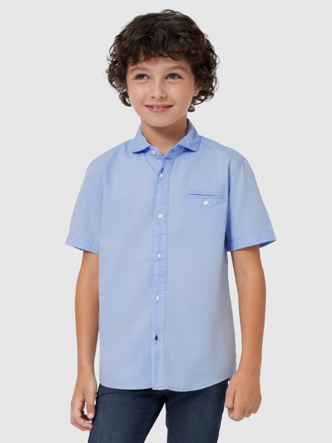 Shirt Boy Blue Mayoral