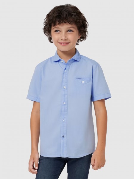 Shirt Boy Blue Mayoral