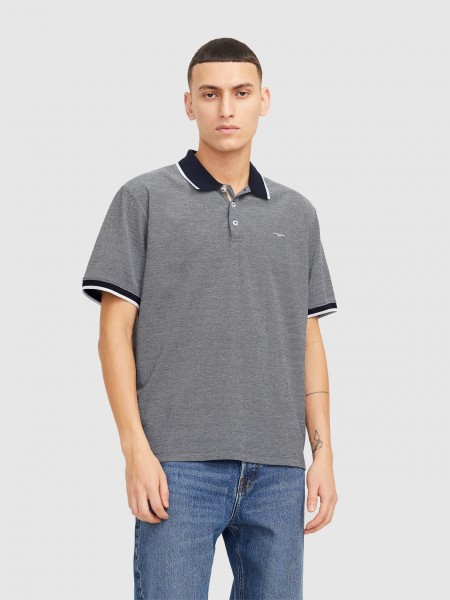 Polos Homem Jprblualves Ss Polo Noos Jack & Jones