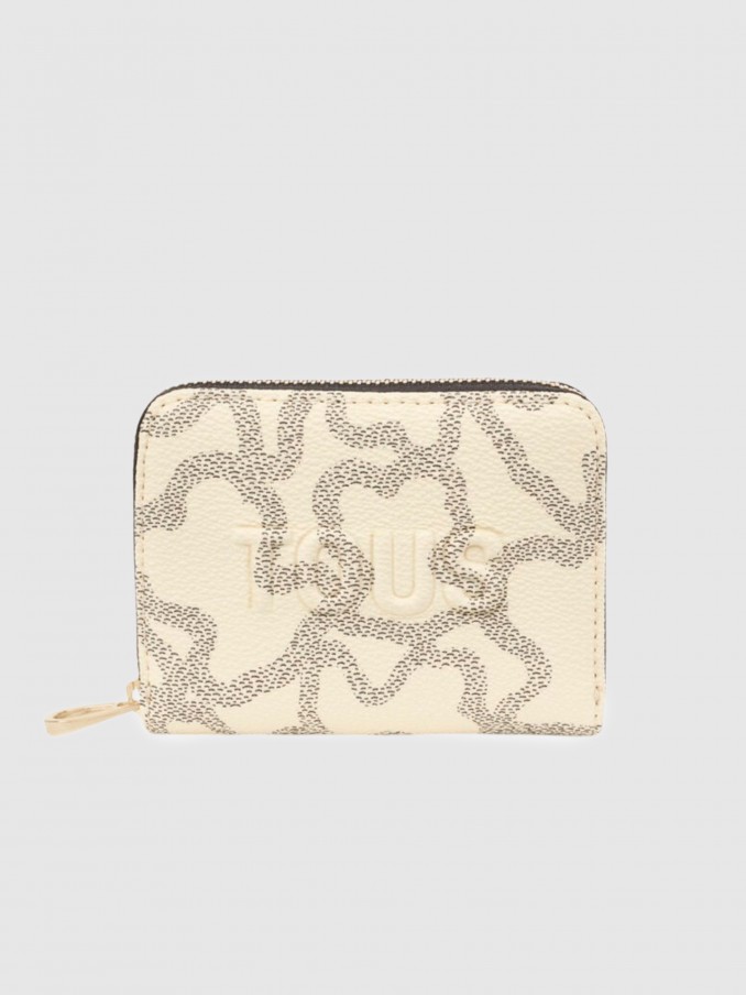 Coin Walle Woman Beige Tous