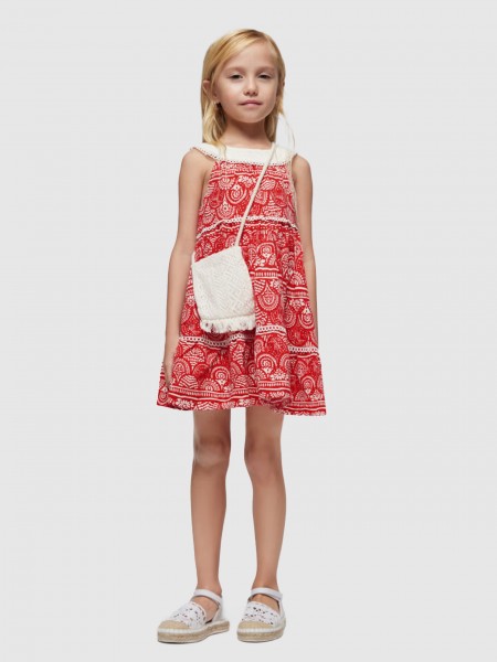 Dress Girl Red Mayoral