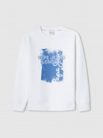 Sueter Niño Blanco Pepe Jeans London Sueter Niño Blanco Pepe Jeans London