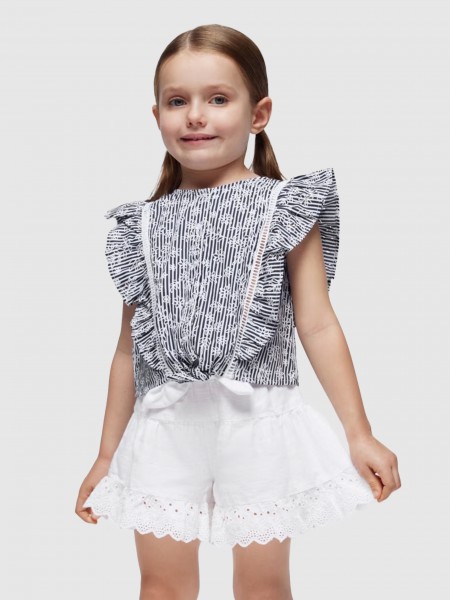 Skirt Girl White Mayoral