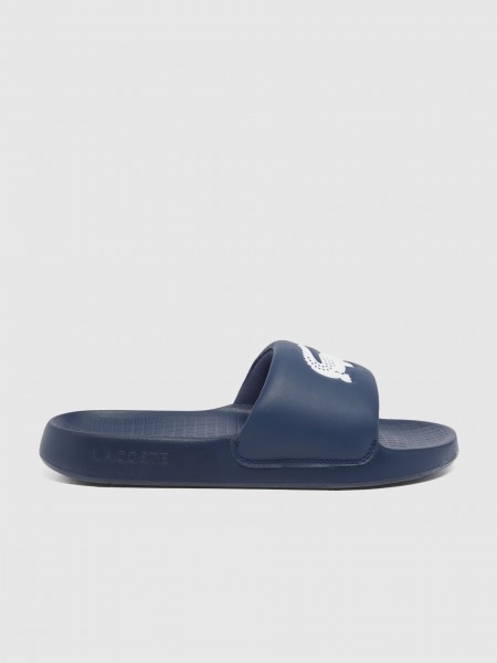 Flip Flops Man Navy Blue Lacoste