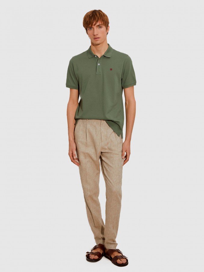 Polo Shirt Man Lion Of Porches