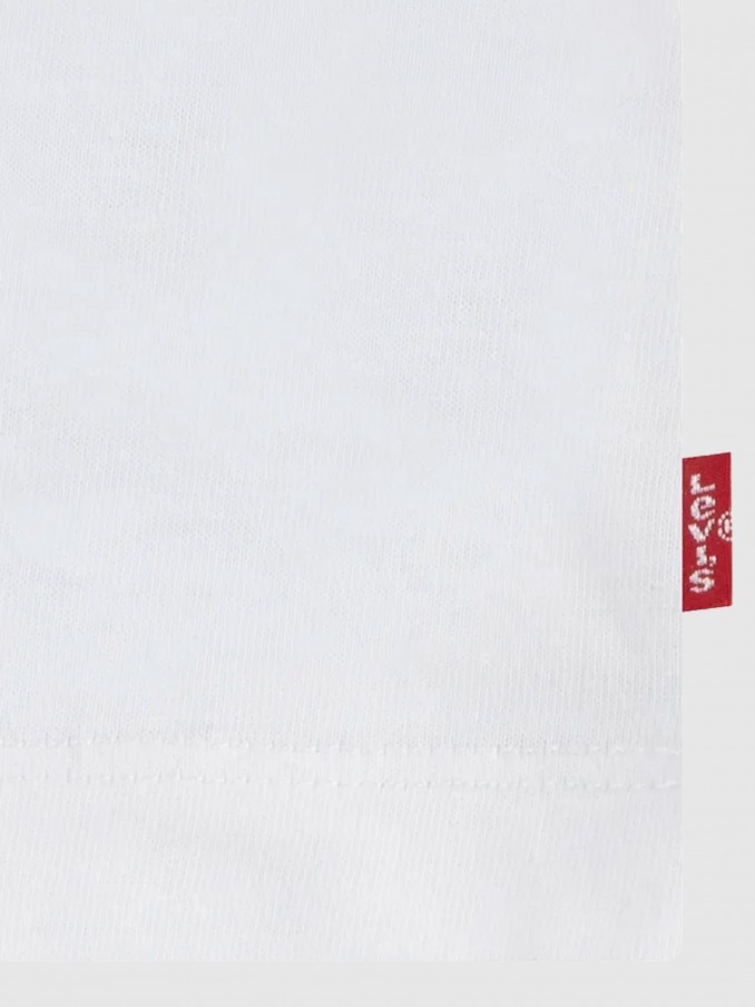 T-Shirt Baby Boy White Levis
