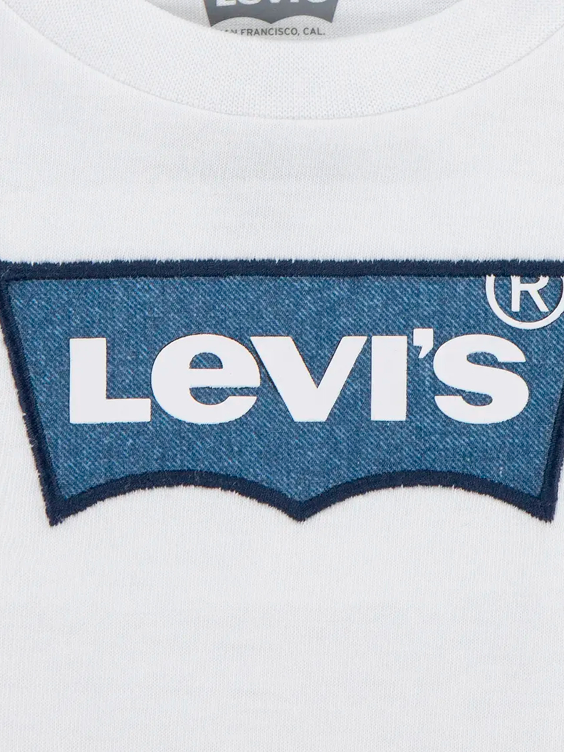 T-Shirt Baby Boy White Levis