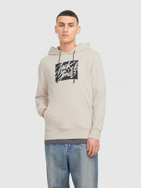 Camisola/sweater Homem Jjcolton Sweat Hood Jack & Jones