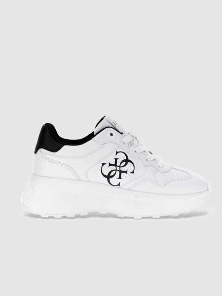 Tenis Mujer Blanco Guess