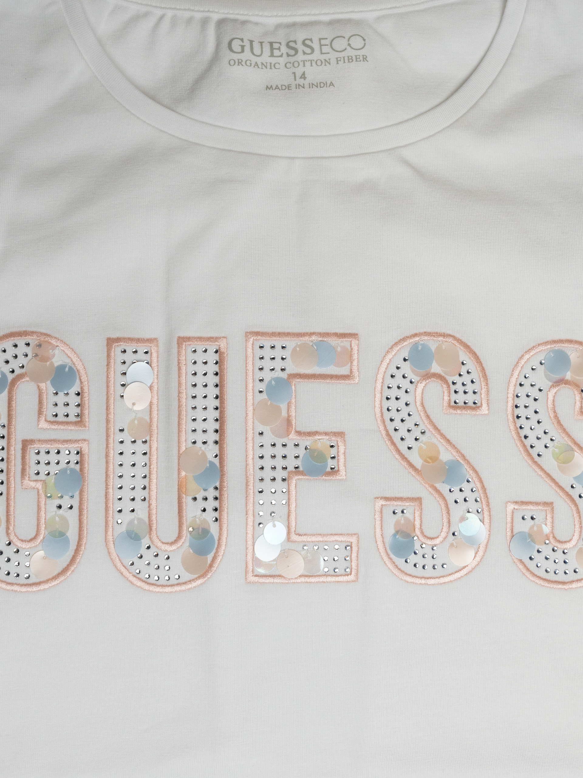 T-Shirt Menina Midi Ss T-Shirt Guess Kids
