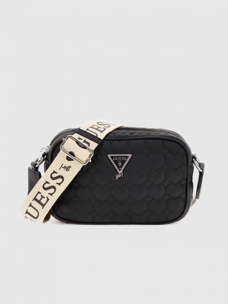 Bolsos de Hombro Nia Negro Guess