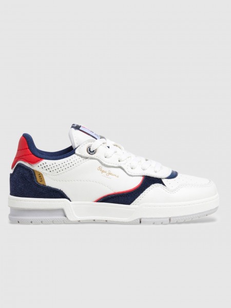 Tenis Nio Blanco Pepe Jeans London