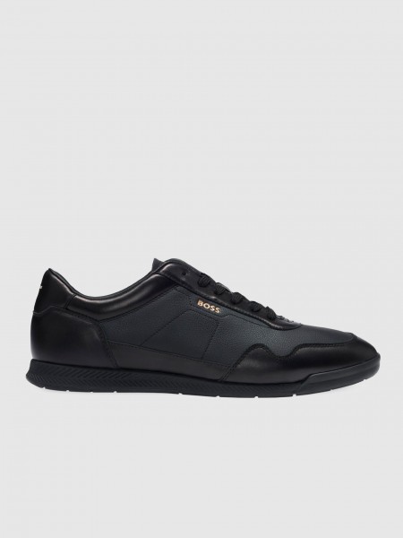 Zapatos Hombre Negro Boss