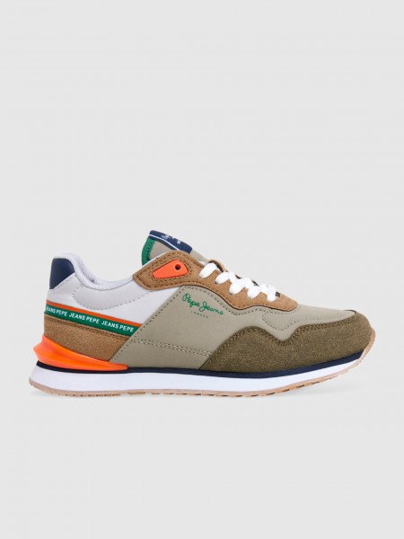 Tenis Nio Verde Pepe Jeans London