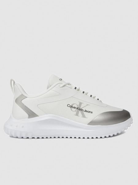Sapatilhas Mulher Eva Runner Low Lace Mix ML Wn Calvin Klein Footwear