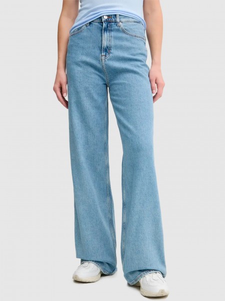 Pants Woman Light Jeans Tommy Jeans