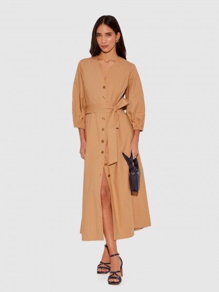 Dress Woman Camel Lion Of Porches